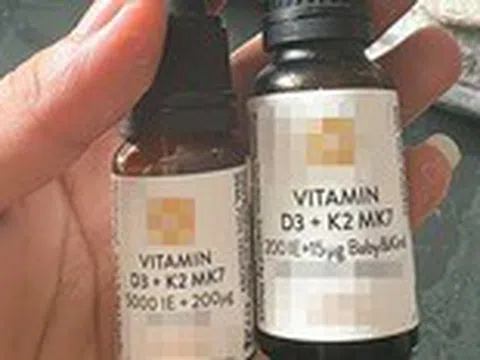 Bé 6 tháng tuổi ngộ độc do bị cho uống nhầm vitamin D người lớn