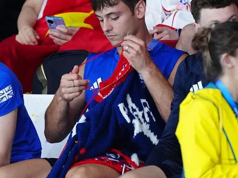 Vận động viên Olympic mê đan len
