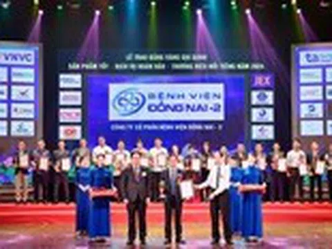 Bệnh viện Đồng Nai -2 nhận danh hiệu top 20 dịch vụ hoàn hảo năm 2024