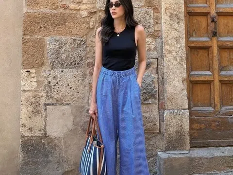 Tăng Thanh Hà và giới fashionista diện mốt pyjama