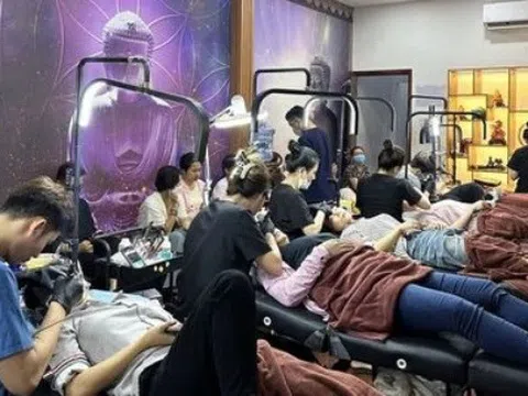 Cơ sở chân mày phong thuỷ Viên Viên bị đình chỉ hoạt động 4,5 tháng