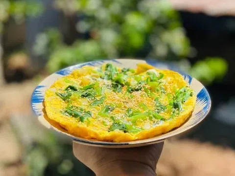 Những loại lá rán cùng trứng vừa bổ vừa ngon