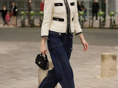 Áo khoác tweed gây sốt