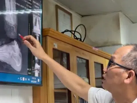 Đứt lìa cổ chân khi cắt cỏ, được nối lành cả phần hệ thống thần kinh