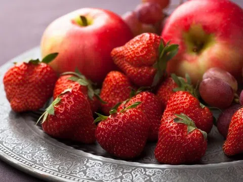 5 loại trái cây màu đỏ rất tốt cho tim