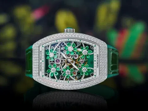 Bức tranh thiên nhiên trên hai đồng hồ Franck Muller tại WPHH 2025