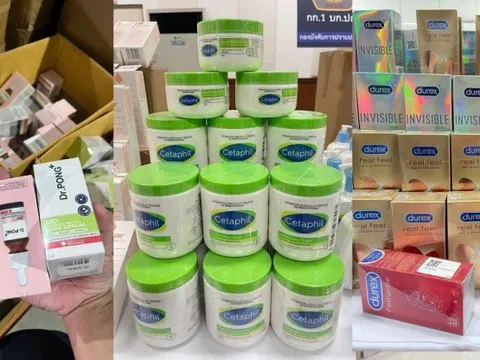 Hơn 78.223 sản phẩm Durex, Cetaphil, NARS... giả bị triệt phá