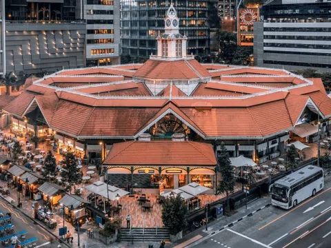 Lau Pa Sat - thiên đường ẩm thực Singapore nơi Tổng thống Pháp ghé ăn tối