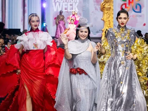 Hành trình thị giác trong bộ sưu tập mới của NTK Thanh Hương Bùi
