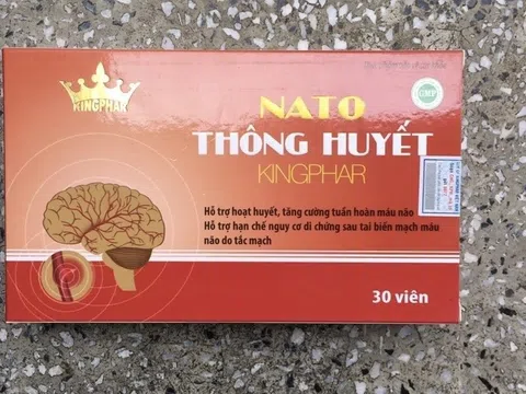 Thêm loạt viên uống bổ não, men vi sinh, siro ăn ngon bị thu hồi