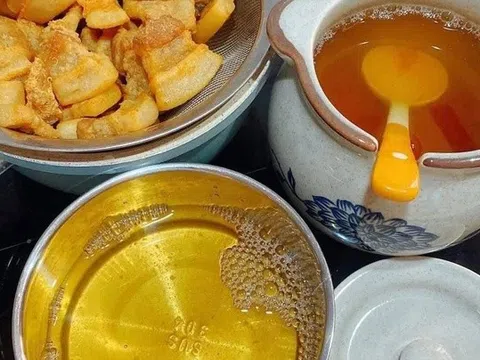 Mỡ lợn 'lên ngôi': Người dùng cần biết điều này