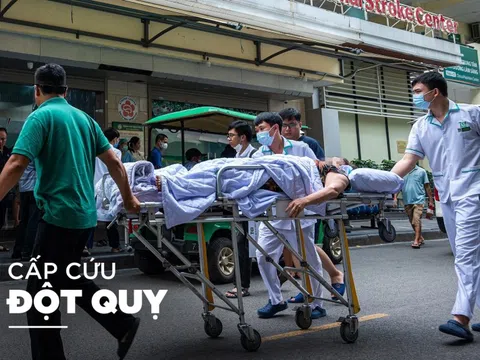 Gấp gáp từng giây trong phòng cấp cứu đột quỵ
