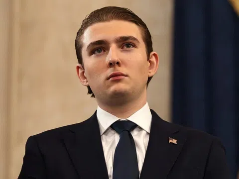 Kiểu ăn uống khác thường của Barron Trump