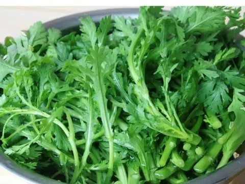 Công dụng ít ai biết của rau cải cúc