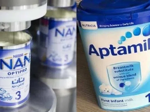 Chưa đầy 1 tháng, Nestle và Aptamil thu hồi sữa tại loạt quốc gia