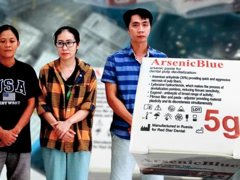 Thạch tín 'đội lốt' thuốc diệt tủy, hơn 3.000 hộp tuồn vào nhiều cơ sở nha khoa