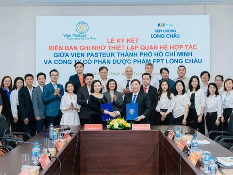 Vì Việt Nam khỏe mạnh: Long Châu và Viện Pasteur TP.HCM hợp tác chiến lược toàn diện