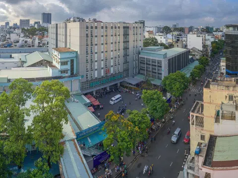 Cận cảnh khối nhà trăm tỷ mới của bệnh viện lâu đời ở TP.HCM