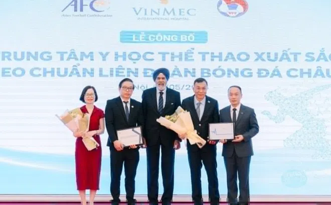 Trung tâm y học thể thao Vinmec xếp hạng xuất sắc theo chuẩn châu Á
