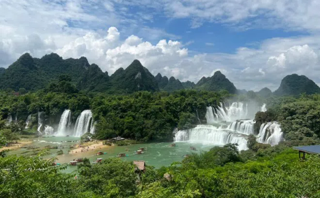 Dừng tour Thác Bản Giốc - Đức Thiên