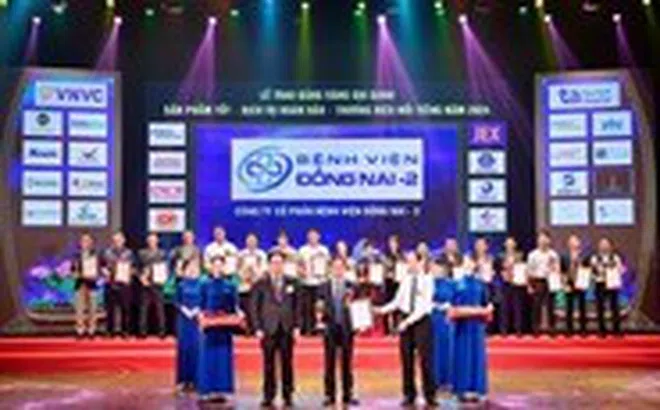Bệnh viện Đồng Nai -2 nhận danh hiệu top 20 dịch vụ hoàn hảo năm 2024