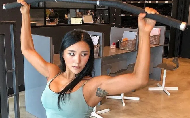 Tập gym có khiến chị em 'vai u thịt bắp'?