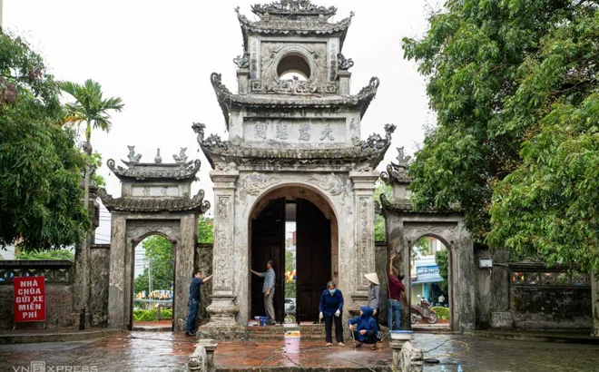 Chùa Chuông - danh lam phố Hiến trước ngày đón xá lợi Phật
