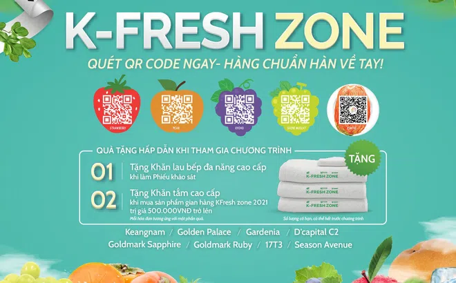 K-FRESH ZONE 2021- LƯƠNG THỰC THỰC PHẨM SẠCH ĐẢM BẢO AN TOÀN VÀ CUNG ỨNG TRONG MÙA DỊCH