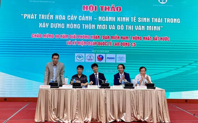 Hà Nội phấn đấu đưa hoa cây cảnh trở thành mặt hàng chủ lực góp phần phát triển làng nghề bền vững