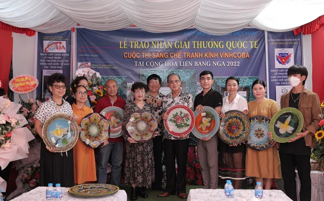 Tự hào tranh kính Vinh COBA nhận giải thưởng sáng chế Quốc tế
