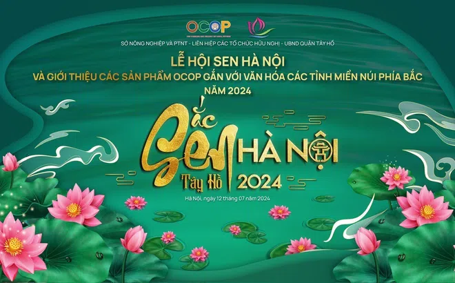 MV "Tình Sen" của Nhà báo Vương Xuân Nguyên và NSƯT Hương Giang khởi động Lễ hội Sen Hà Nội 2024